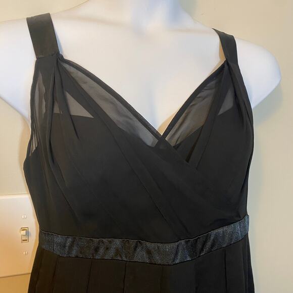 Vintage JL Studio for Jessica London NWT Deadstock Black Formal Dress Gown 14W - Picture 2 of 12